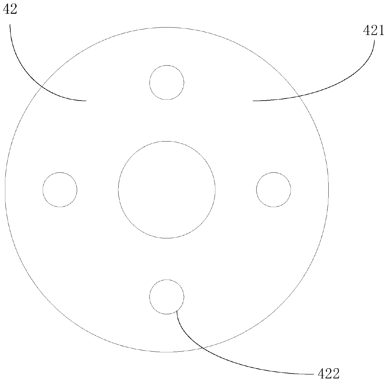 In-situ hydrogen display detection device and method