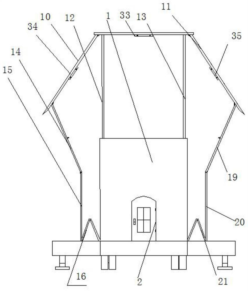 Novel house building structure