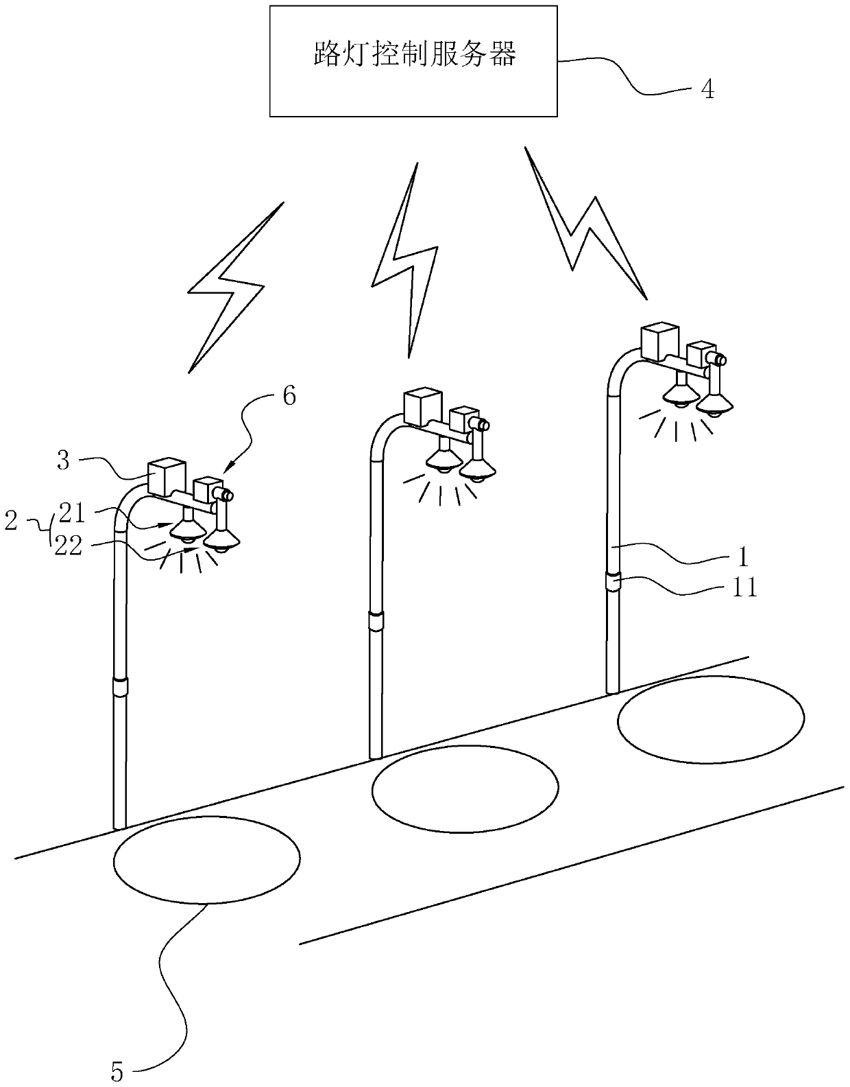 Street lamp fault remedy system