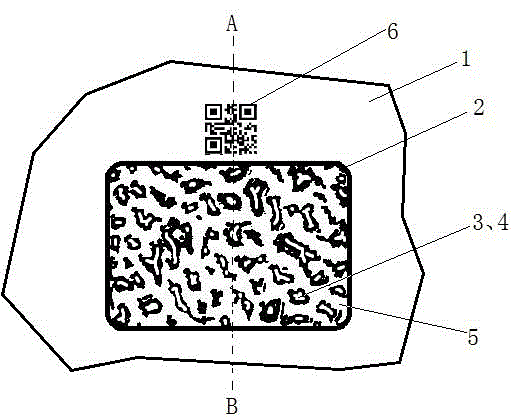 Texture anti-counterfeiting marker for highlighting ink foaming characteristic or ink wrinkle characteristic