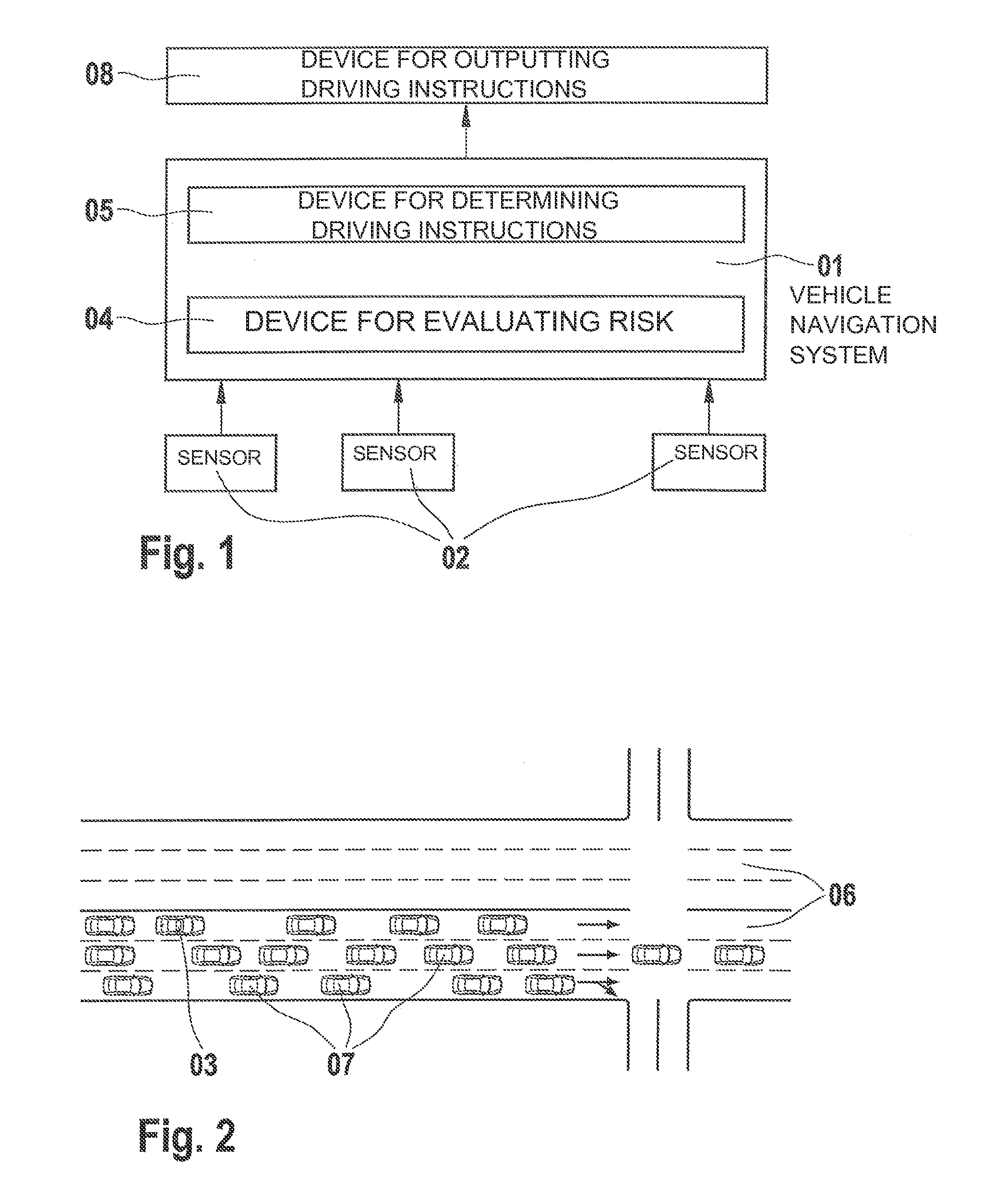 Route guidance method and system for implementing such a method, as well as a corresponding computer program and a corresponding computer-readable storage medium