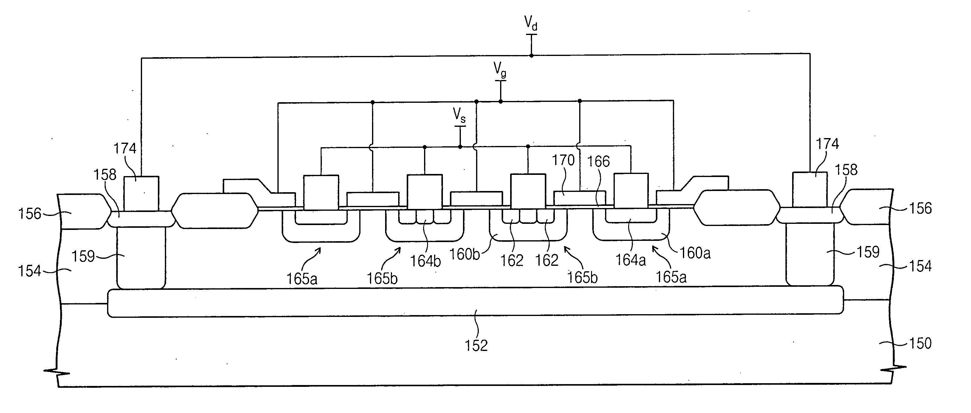 Vertical double-diffused metal oxide semiconductor (VDMOS) device incorporating reverse diode