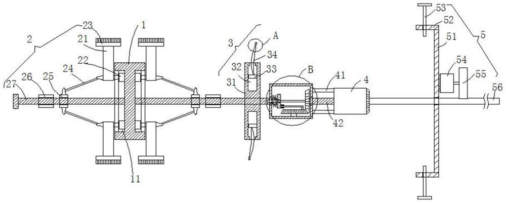 Pipeline inner wall derusting device