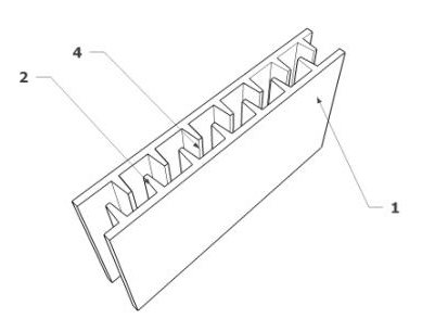 Wallboard with opening on lateral edge