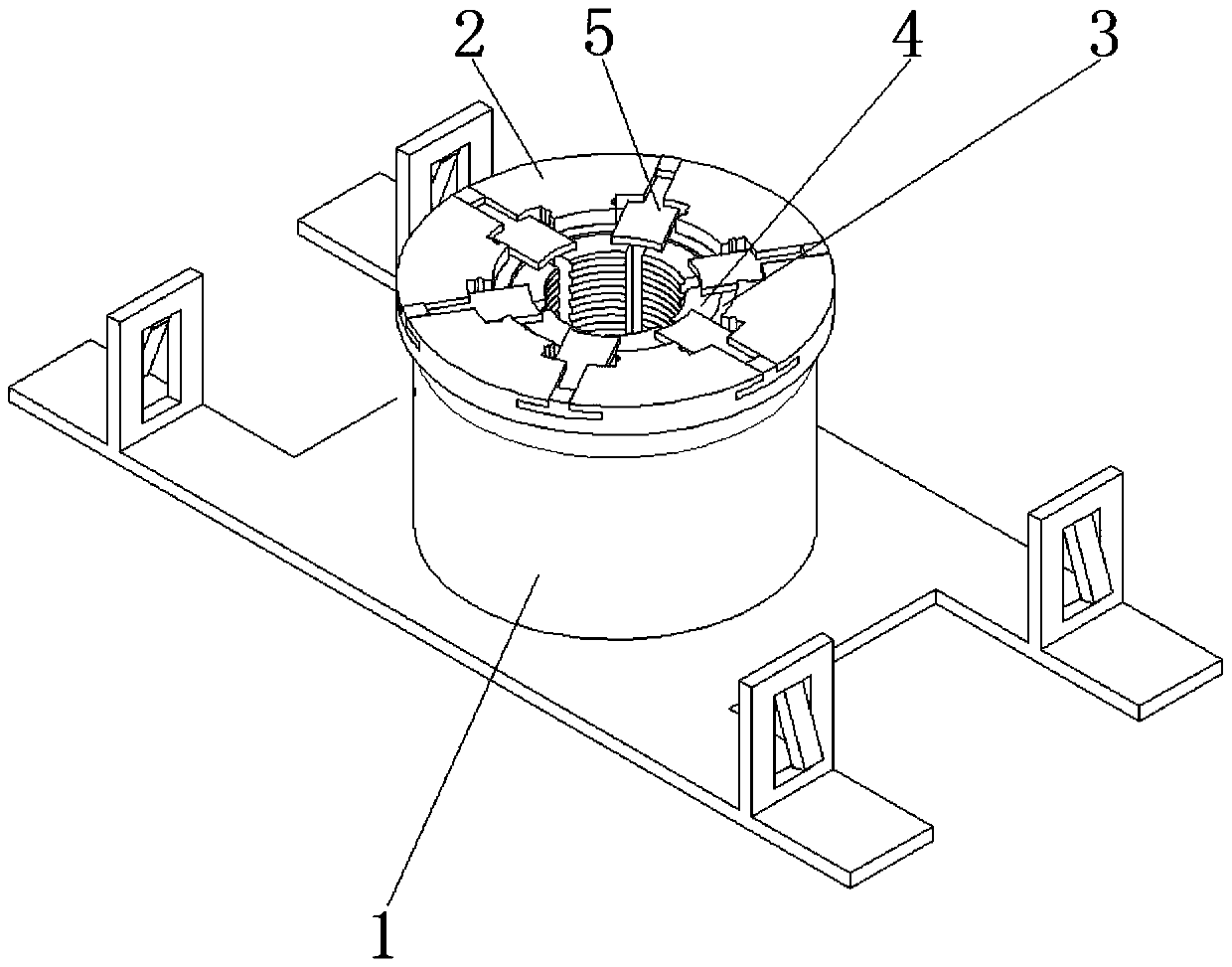 Compensation nut for automobile