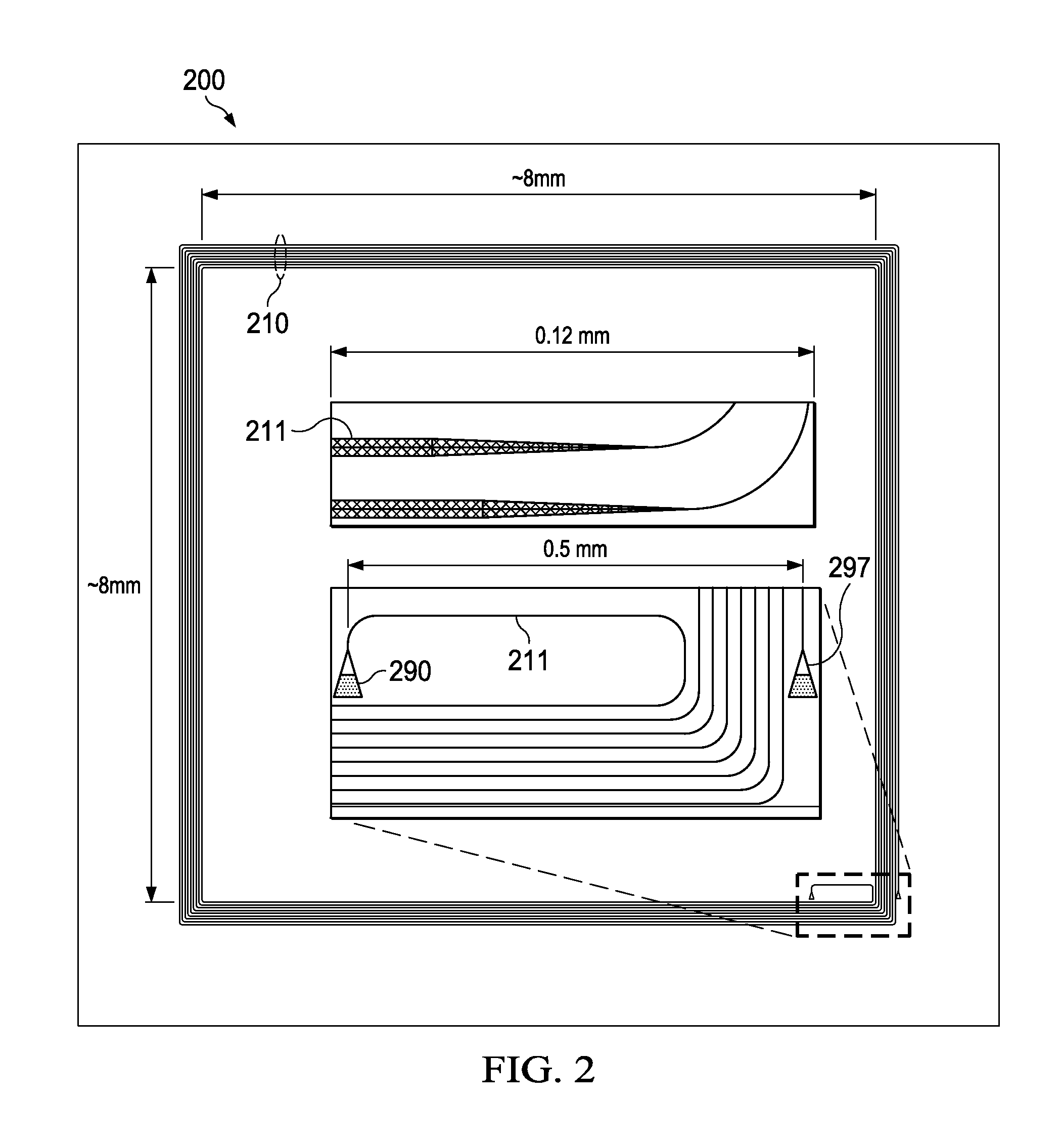 Compact Optical Waveguide Arrays and Optical Waveguide Spirals