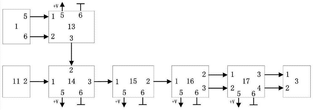 Co-spectrum transmission modulation and demodulation device for scatter communication