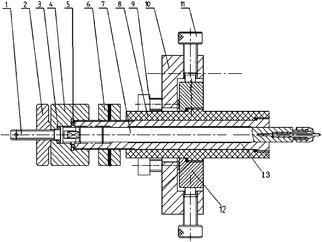 Hole plugging welding gun for upper end plug of nuclear fuel rod