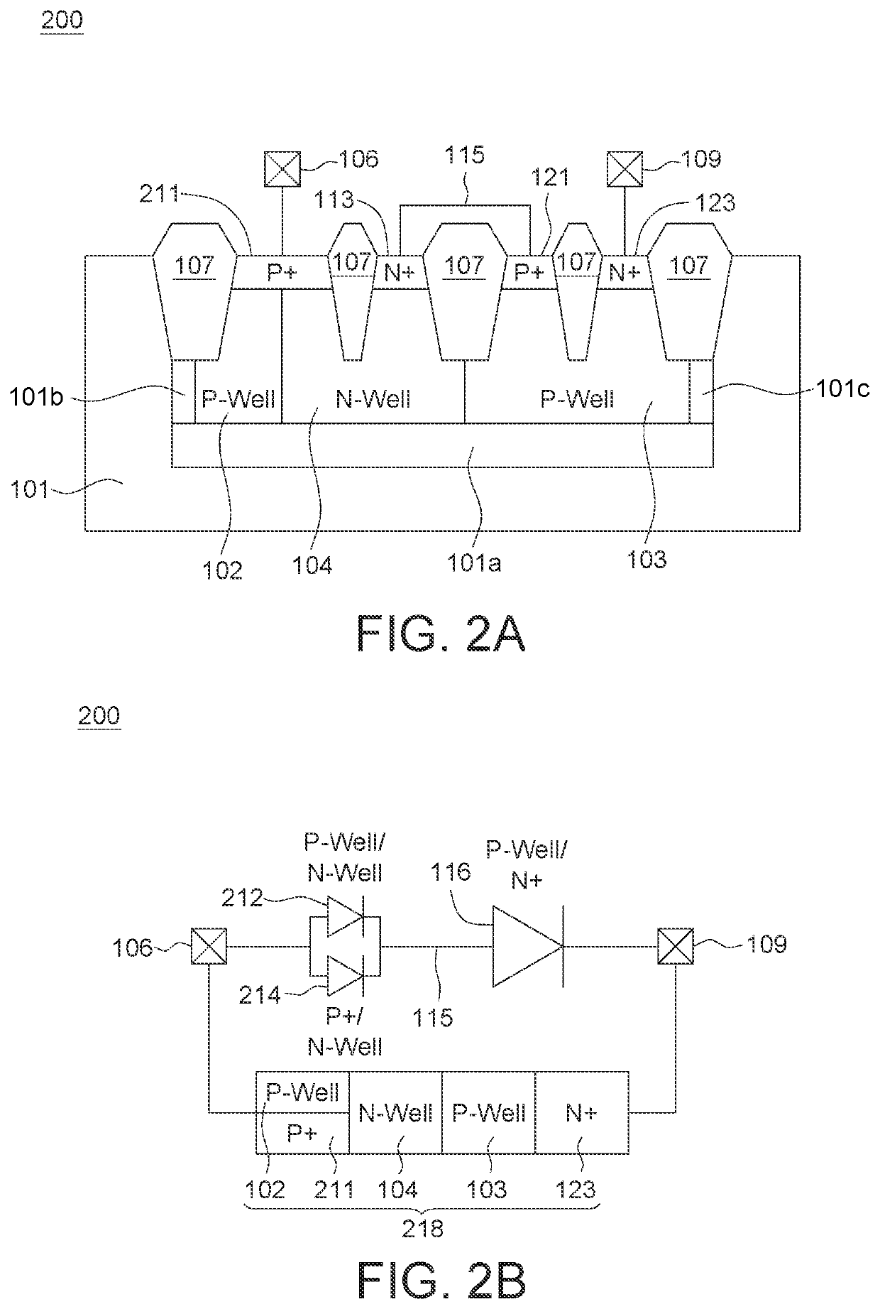 Electrostatic discharge protection device and operating method