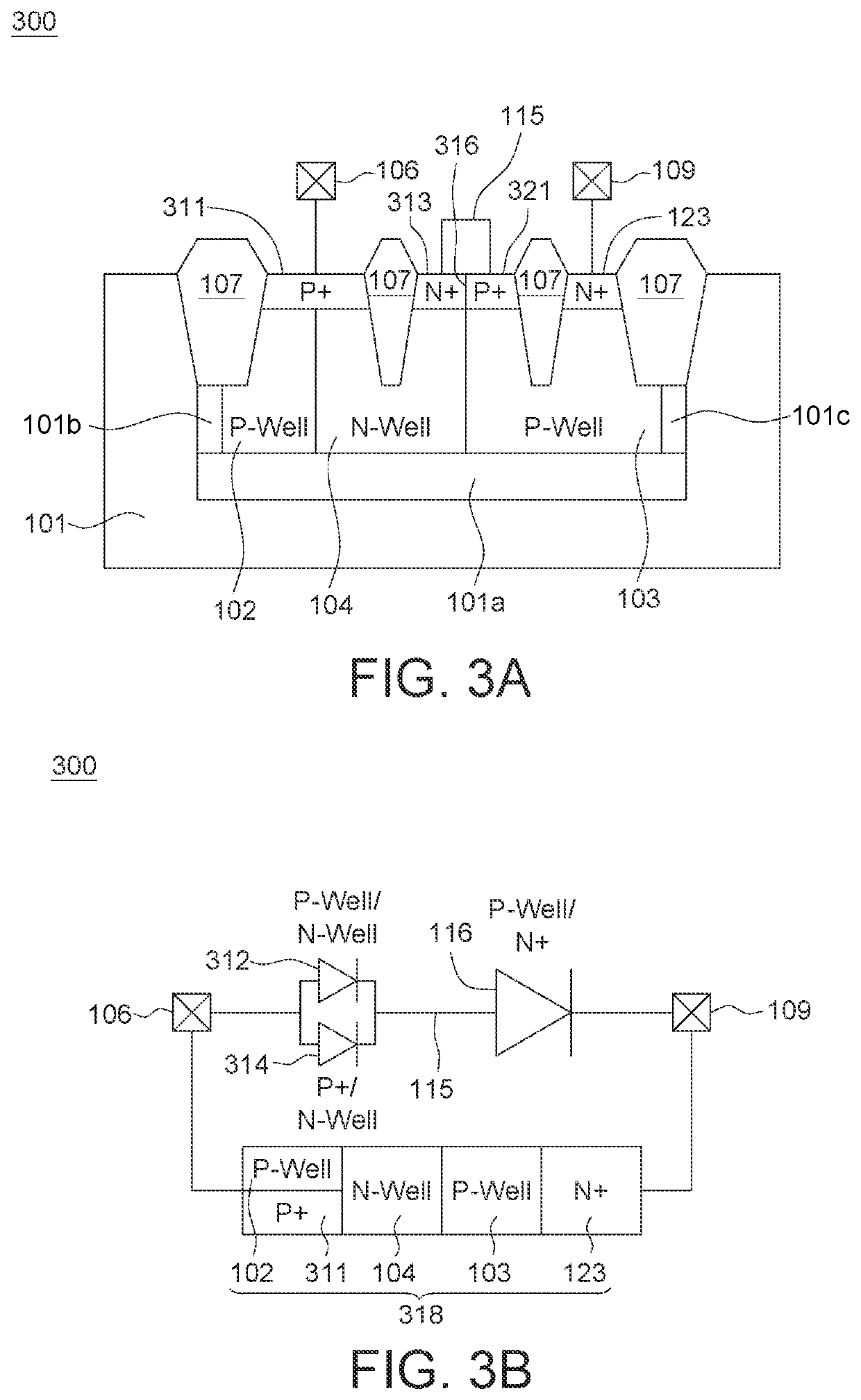 Electrostatic discharge protection device and operating method