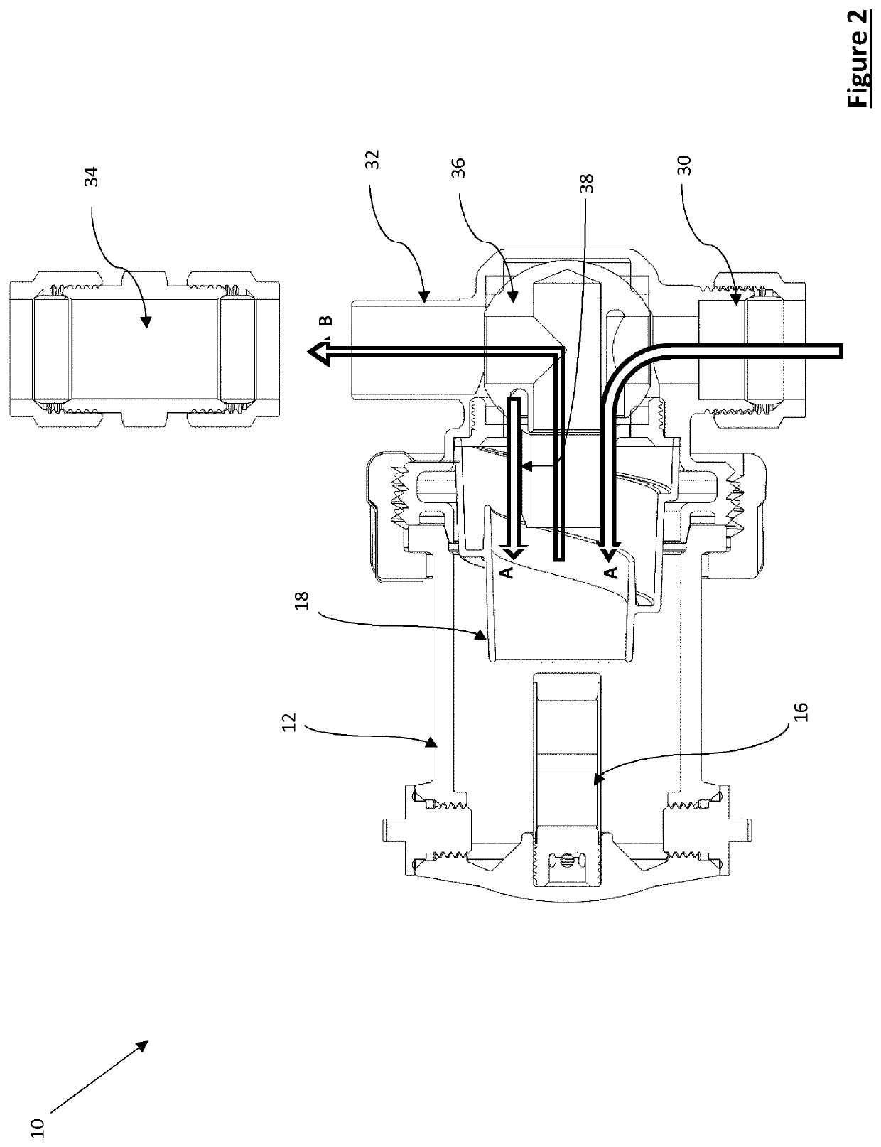 Magnetic filter for a central heating system