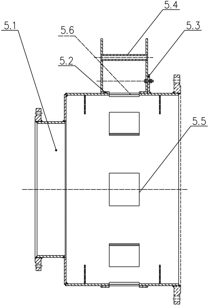 RH vacuum chamber baking system