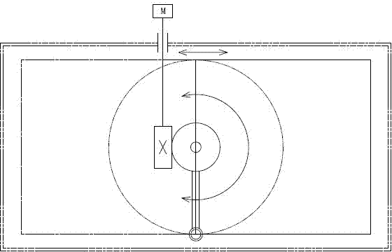 Epoxy resin vacuum pouring mechanical arm