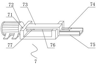 An automatic parts processing device