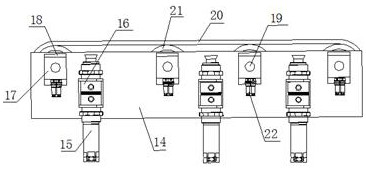 An automatic parts processing device