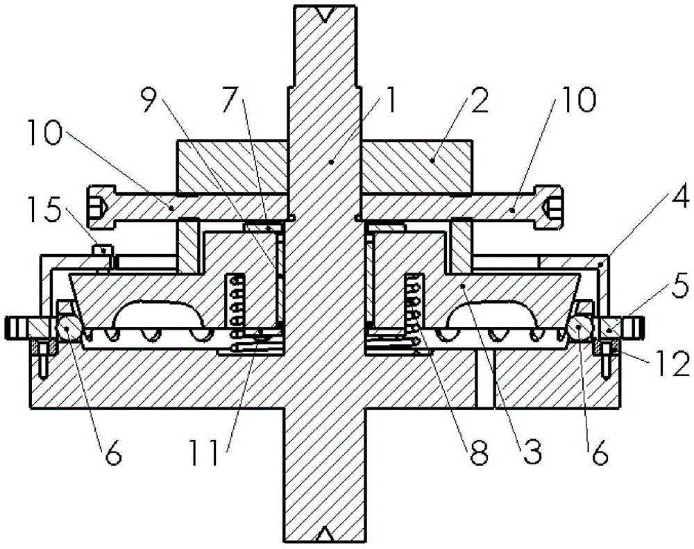 A self-centering tensioning installation fixture for thin-walled ring gear