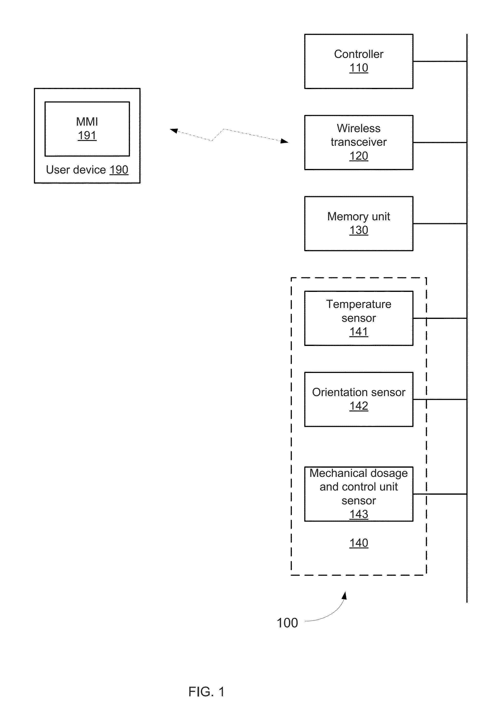 Device and method for drug dosing with administration monitoring, in particular for insulin pen integrated with smart phone apps.