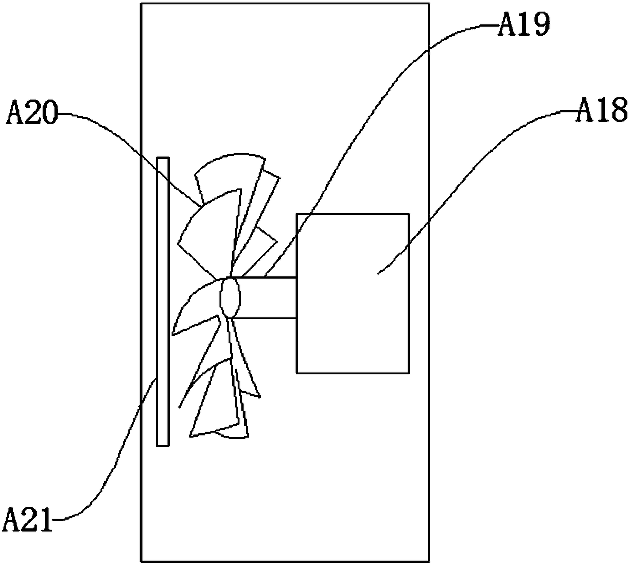 Dewatering device for freeze-dried food processing and using method thereof