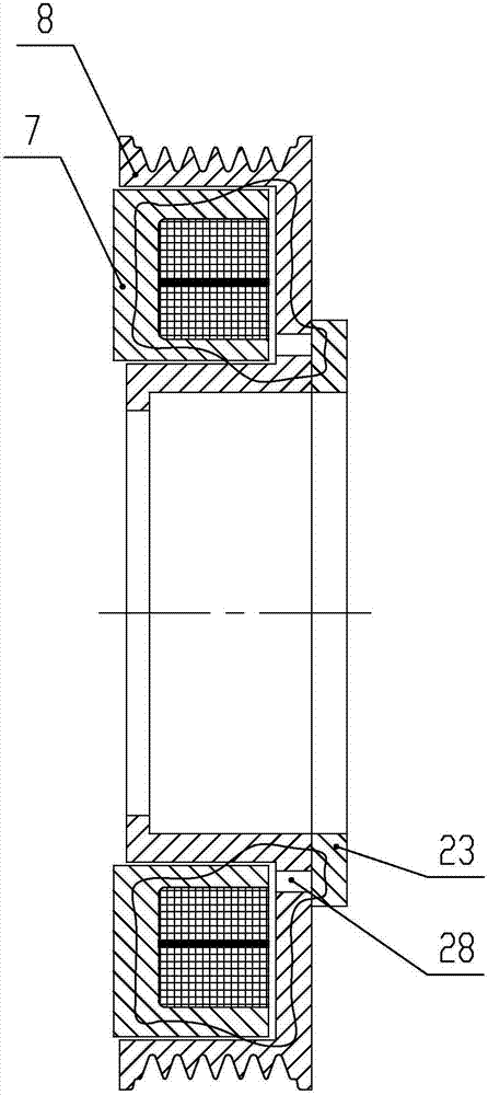 Double-flexibility and three-speed speed adjusting water pump