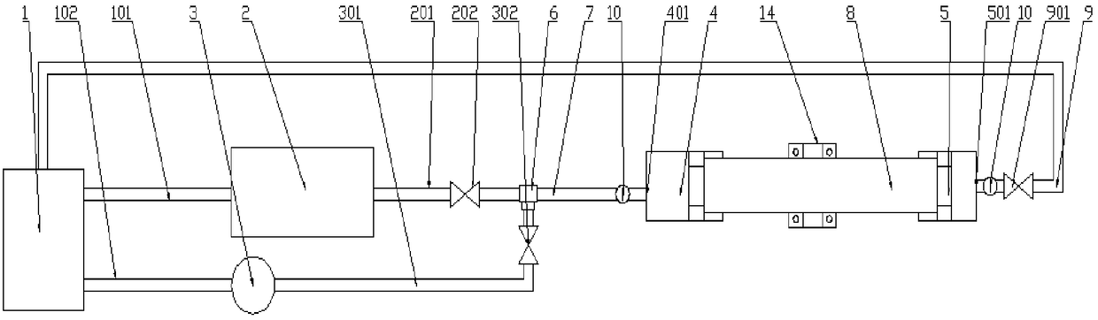 Pipe airtightness detecting worktable,