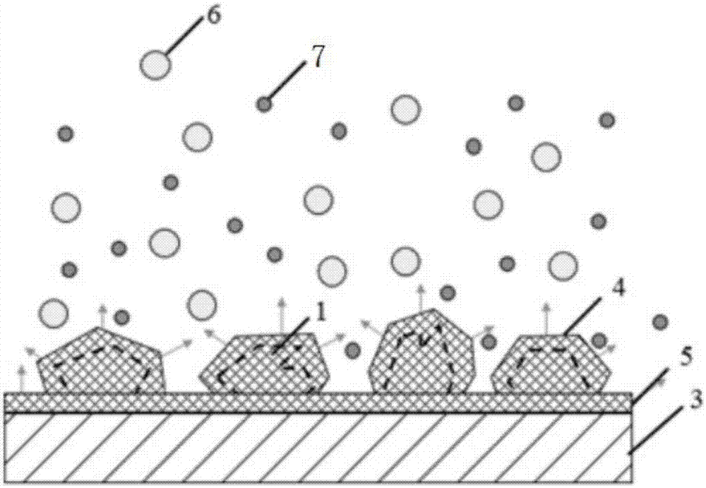 Method for preparing single-layer diamond abrasive tool through chemical vapor deposition