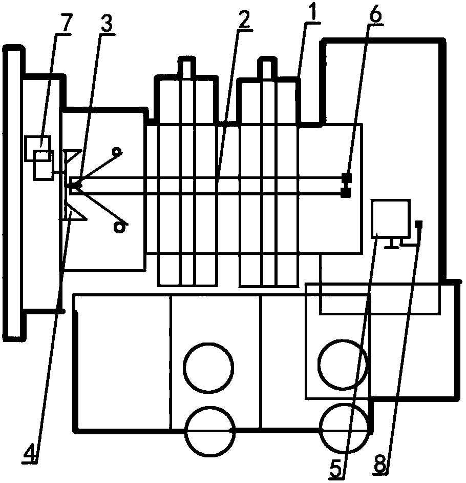 Opening operation sleeve angle deflection coordination assembly for pipe shed drilling rig