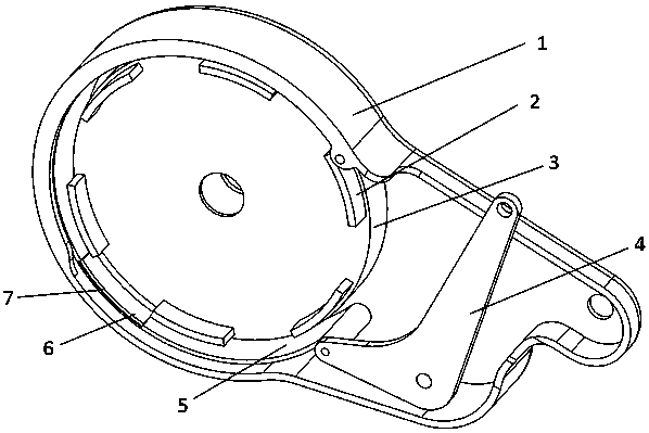 Vehicle band brake device with friction power generation function