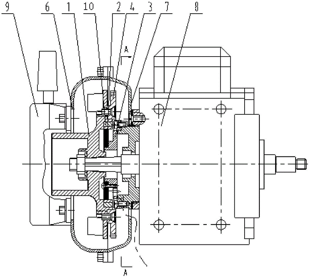 Double-starting forest fire pump