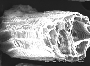 Short fiber food waste residue-based nano cellulose and preparation method thereof