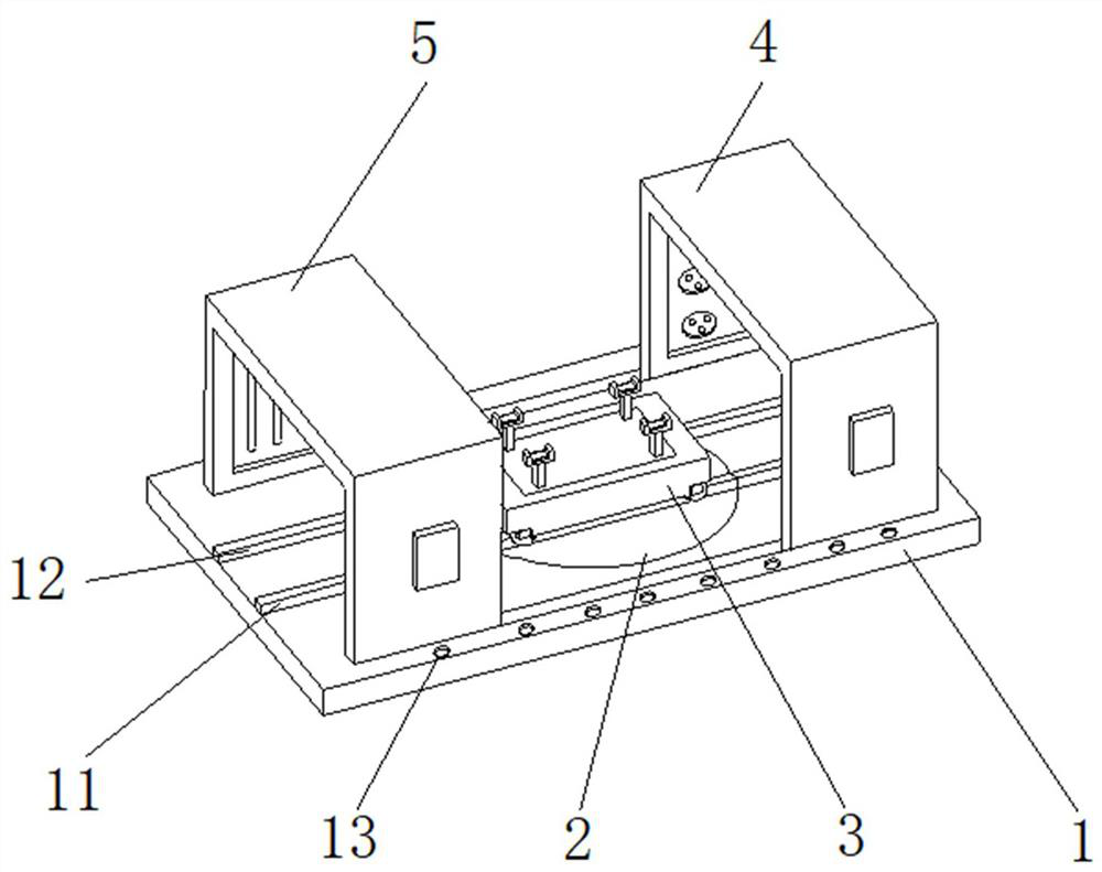 Multi-angle paint spraying workbench for novel wall plate production