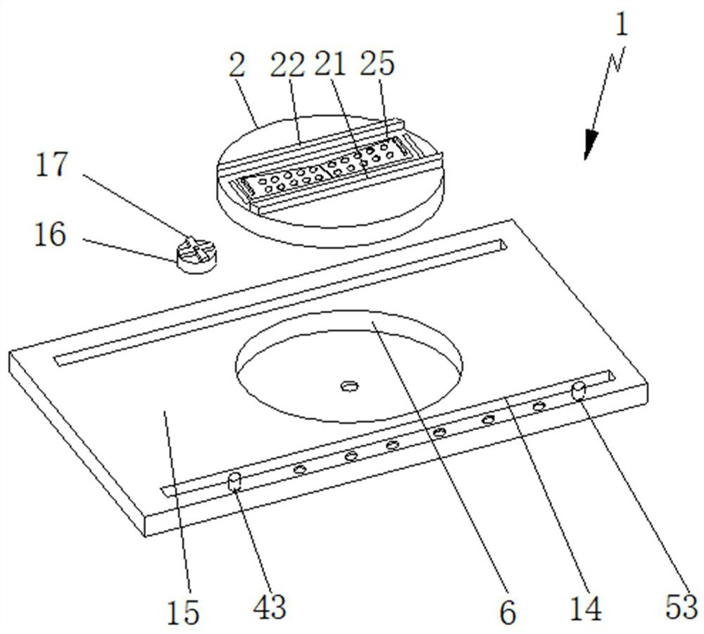 Multi-angle paint spraying workbench for novel wall plate production