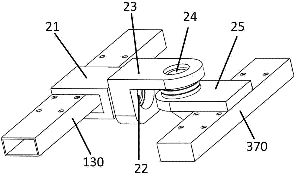 Planet wheel type obstacle-crossing robot suitable for rotating stair