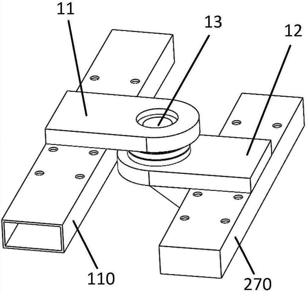 Planet wheel type obstacle-crossing robot suitable for rotating stair