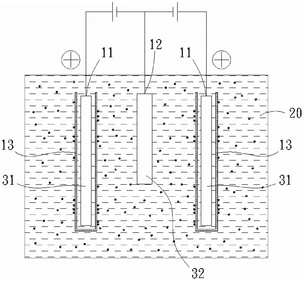 Electroplating device