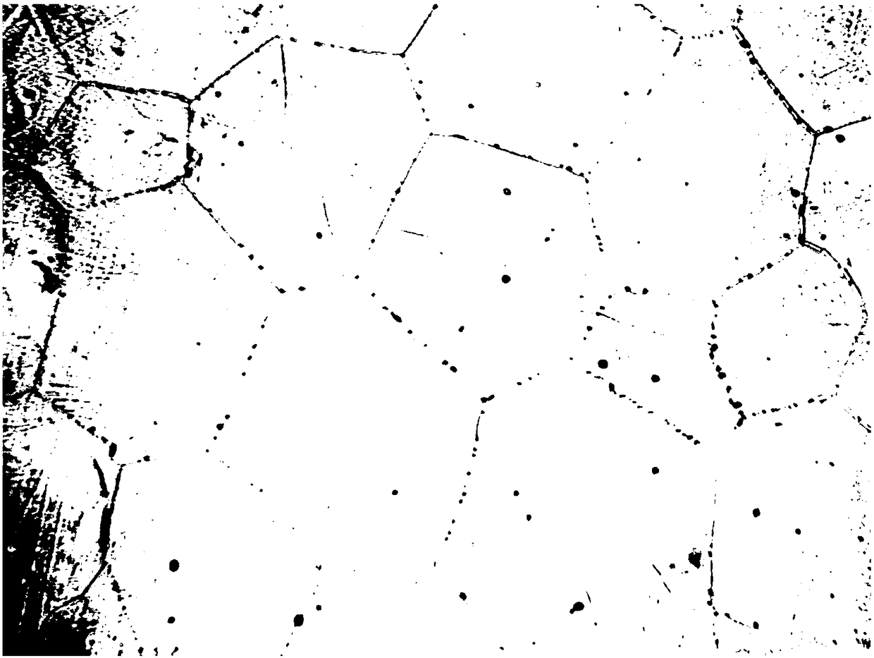 Grain distribution controlled two-peak texture ZK21 magnesium alloy preparation method