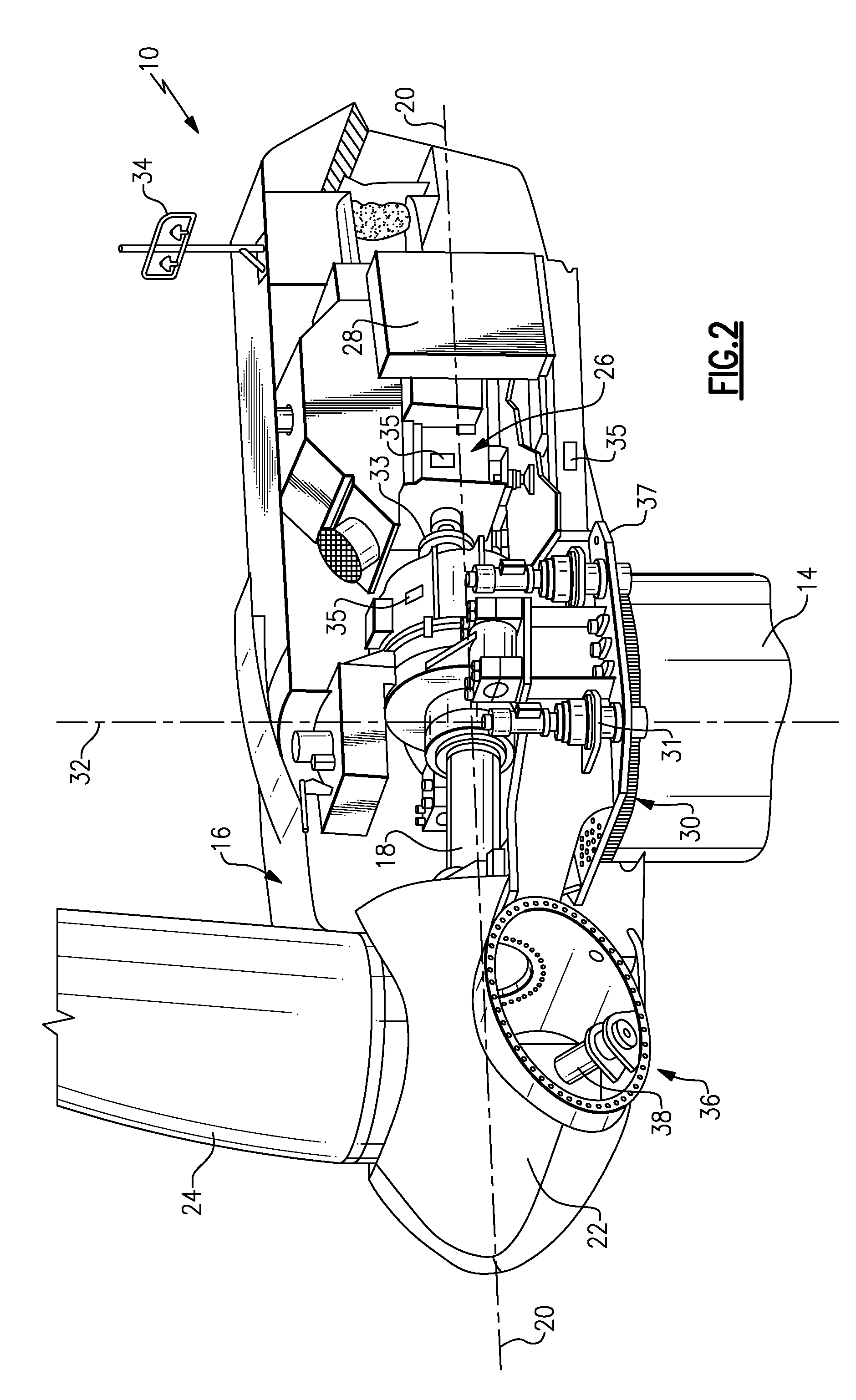 System and method for reducing rotor loads in a wind turbine upon detection of blade-pitch failure and loss of counter-torque