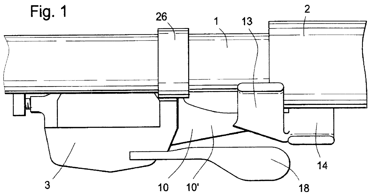 Gearshift for bicycle gears