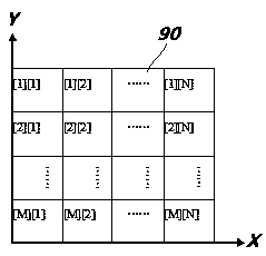 Image enlarging and displaying method and system for mobile terminal