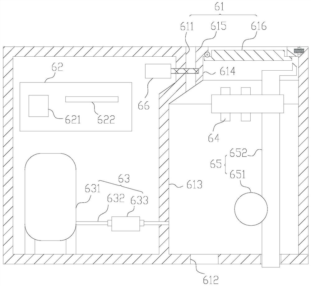 Planting device for monitoring submerged plants to improve water quality of water area