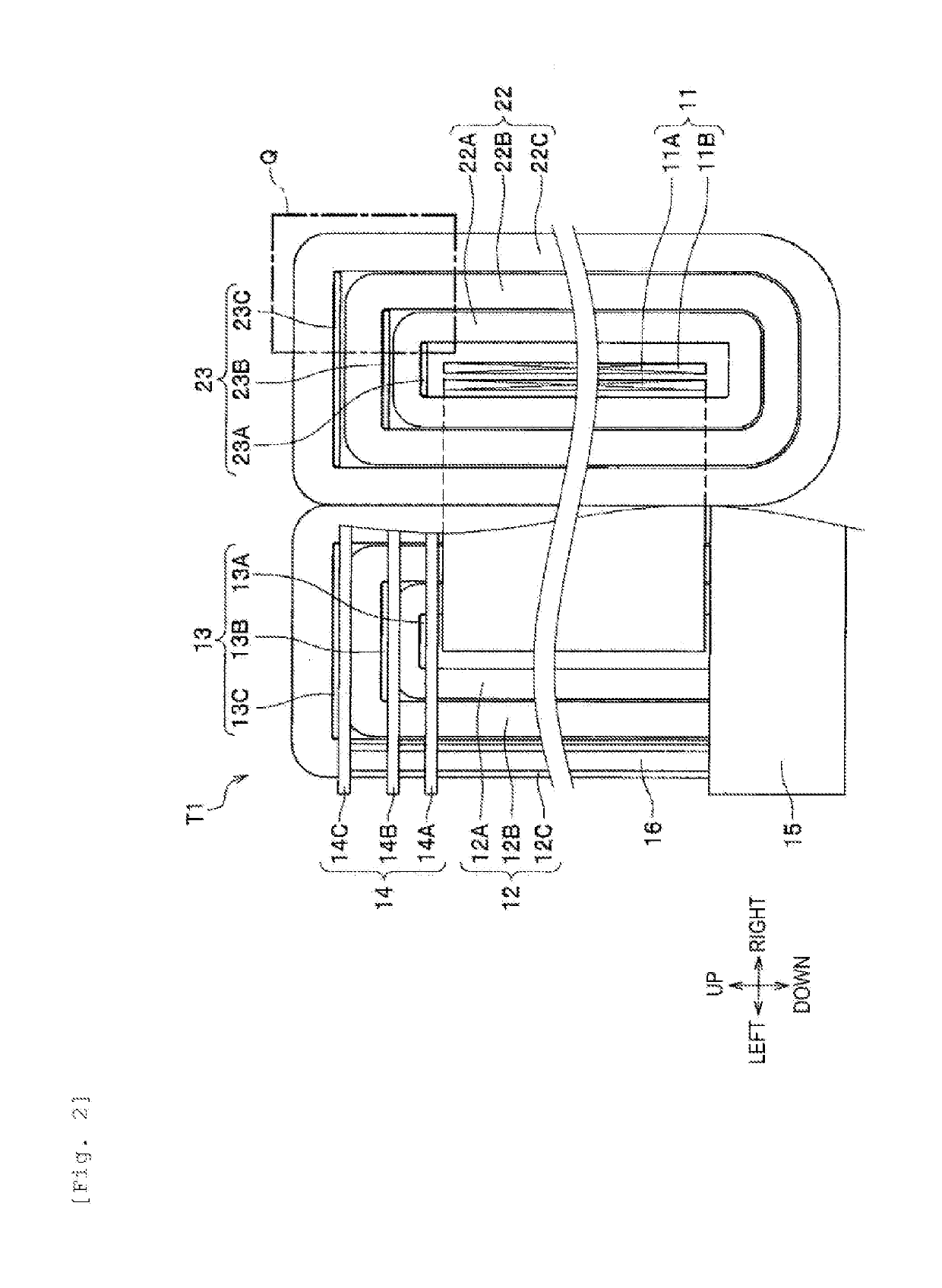 Stationary Induction Electric Device