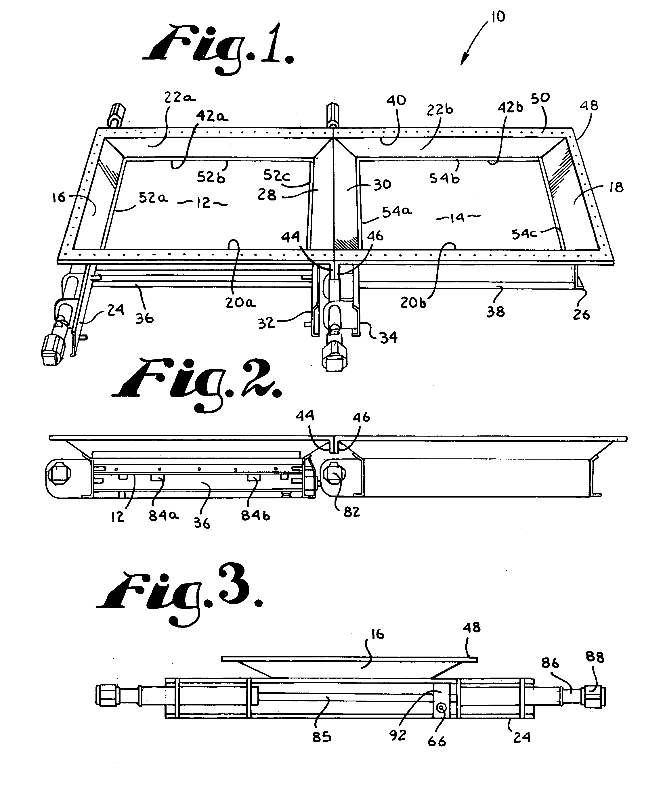 Hopper Car Gate with a Laterally Opening Door