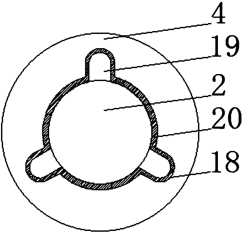 Device for improving stability of moon cake filling raw material stirring equipment