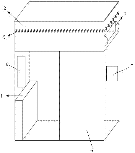 Multifunctional fire disaster refuge cabin for high-rise buildings