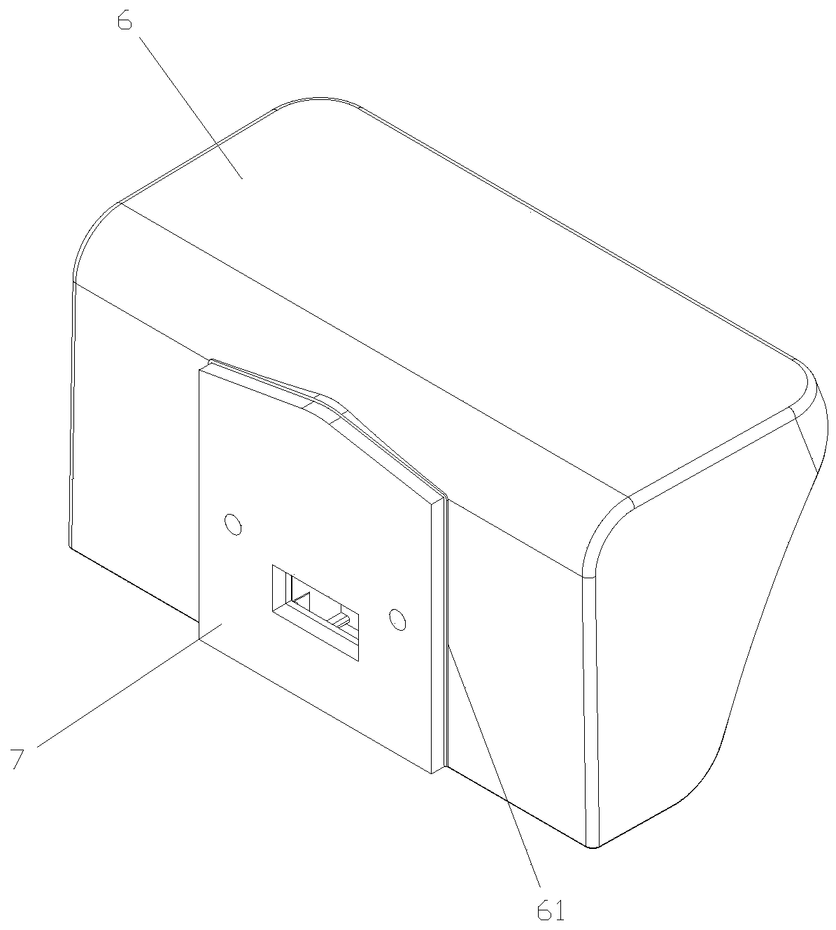 Electric vehicle charging socket box