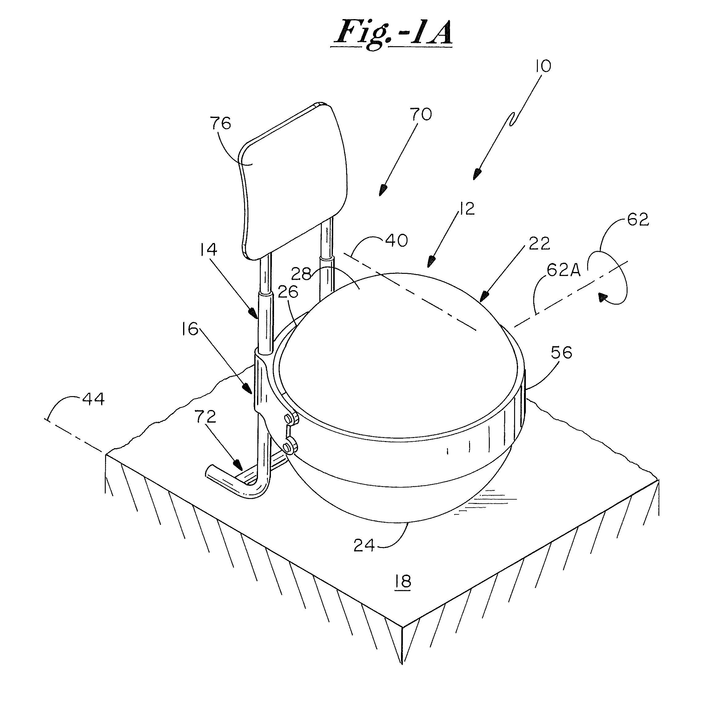 Chair with multiple pivot axes