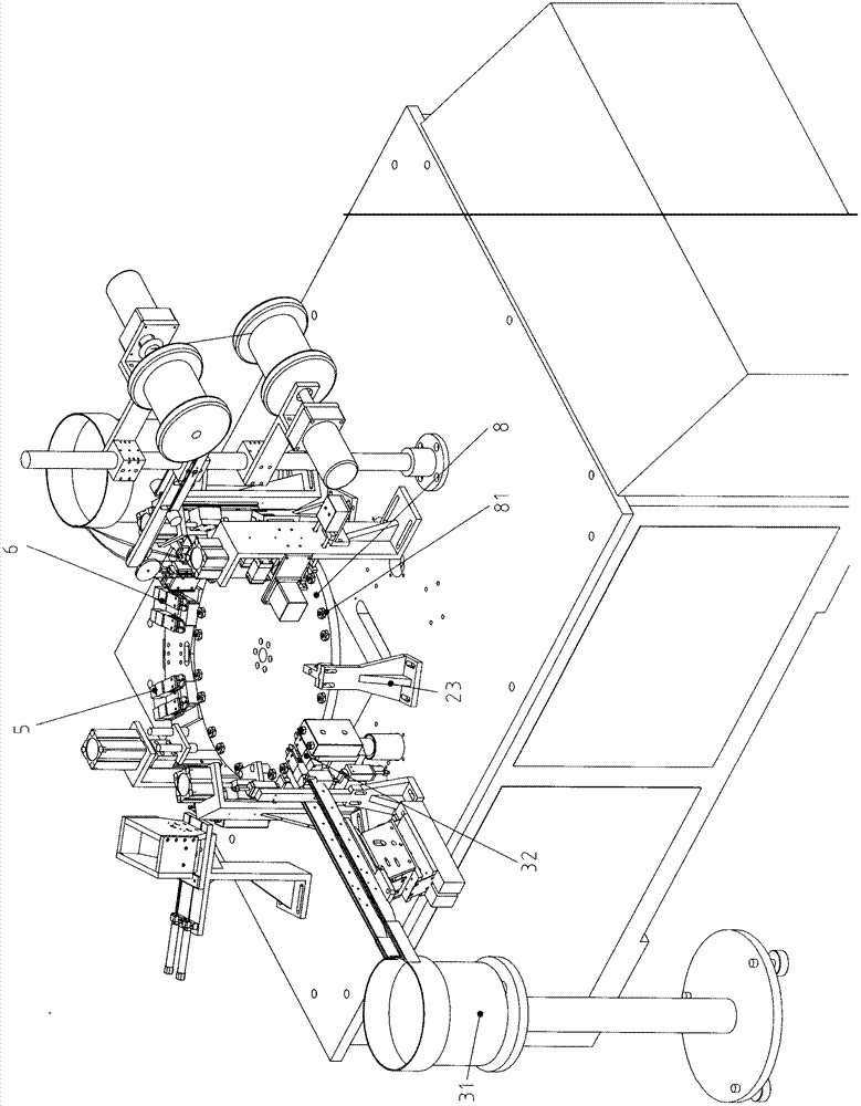 Automatic assembling system of pin type pen head component