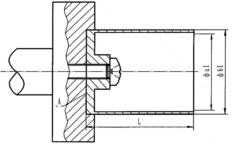 Manufacturing process for thin-wall metal hollow rotor cup