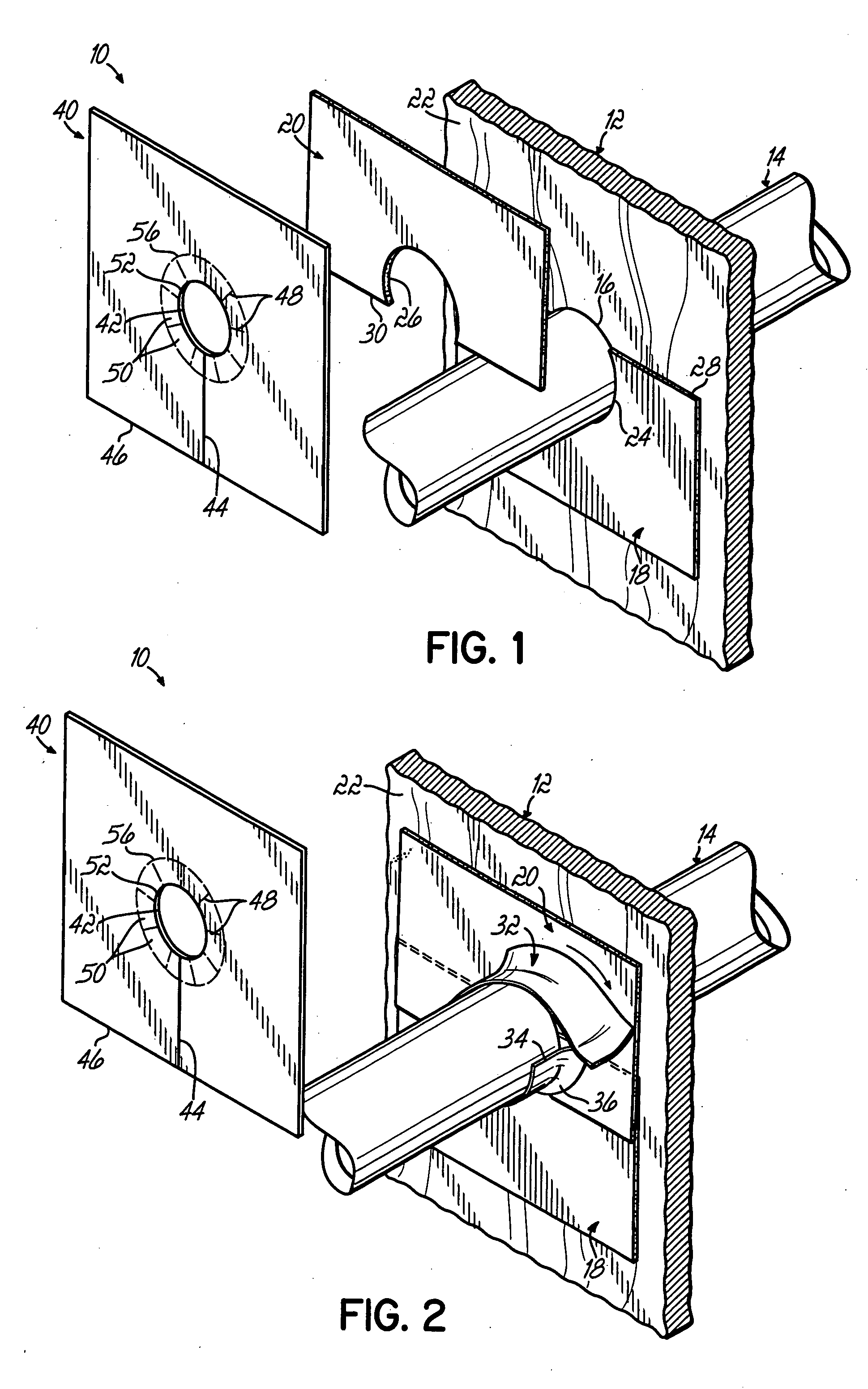 Flashing kit for wall penetrations