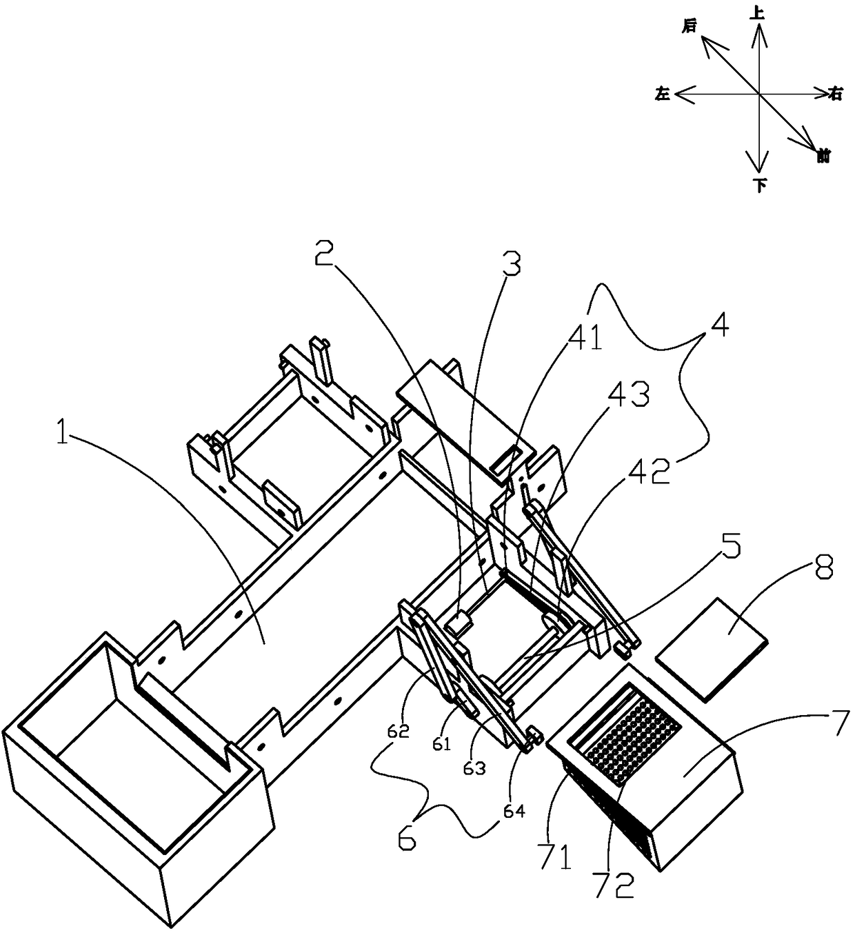 String bag collecting device and water garbage recycling robot