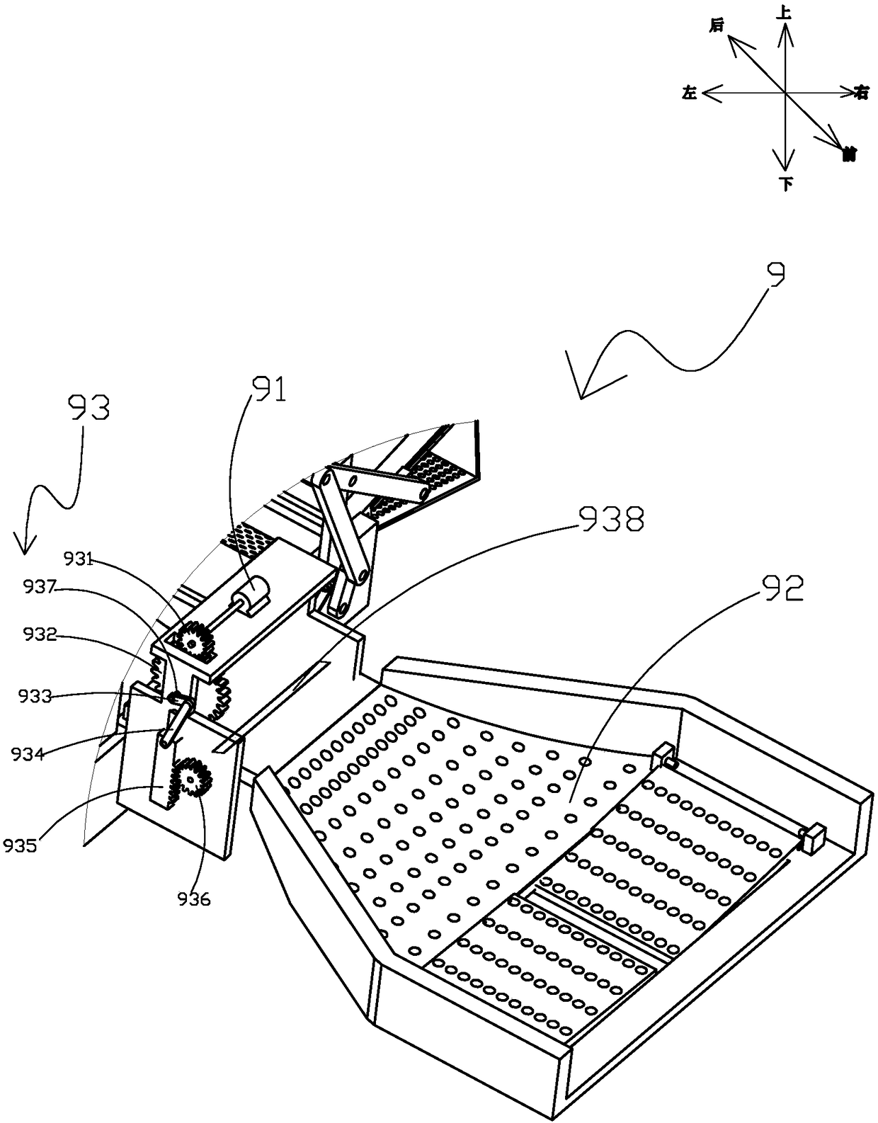 String bag collecting device and water garbage recycling robot